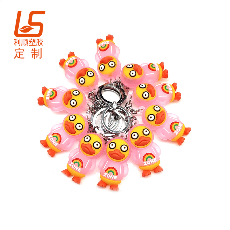 卡通LED發(fā)光鑰匙扣_pvc軟膠帶燈鑰匙扣LED發(fā)光公仔鑰匙扣 (1)