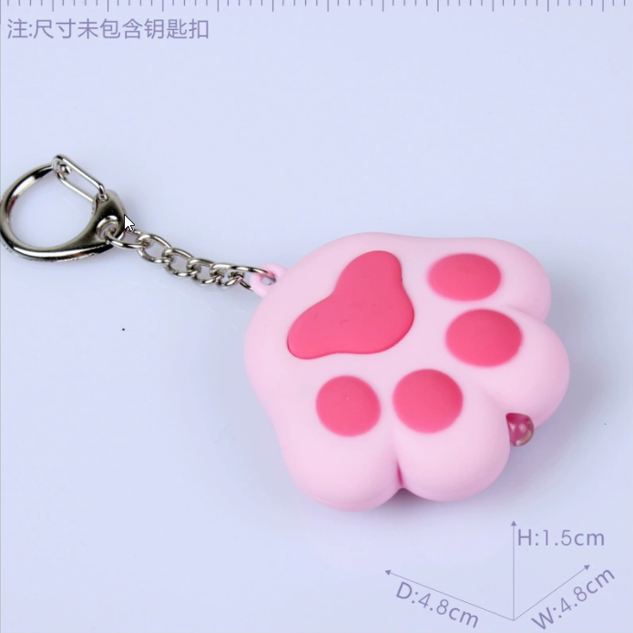 PVC軟膠發(fā)聲鑰匙扣定制代工LED發(fā)光發(fā)聲鑰匙扣 (2)